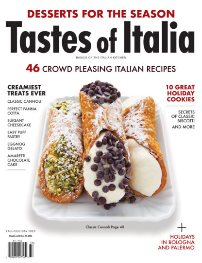 Back Issue Tastes of Italia Fall 2023